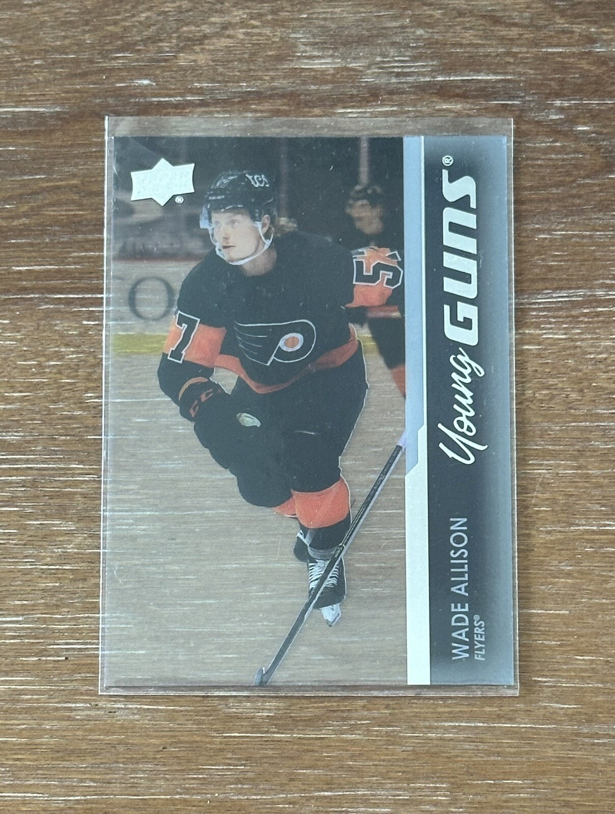 2021-22 UPPER DECK WADE ALLISON YOUNG GUNS CLEAR CUT #209 ACETATE FLYERS RC