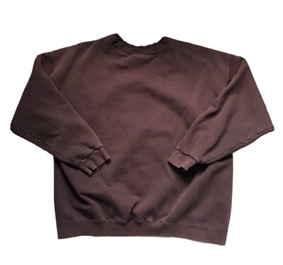 90s Vintage Nike Mocha Brown Pullover Crewneck Sweatshirt White Tag Mens XL  | eBay