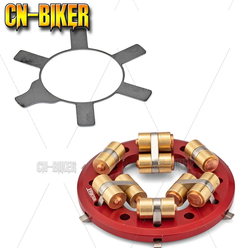 Placa de embrague de tracción de bloqueo de fuerza fácil de reducir la presión para Harley 98-16 Big Twin Foto 4 de 4