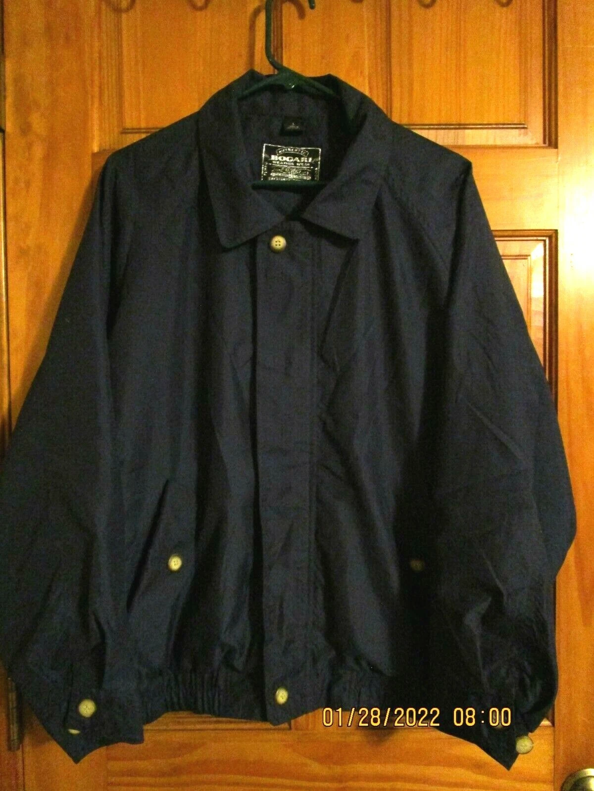 AUTHENTIC BOGARI, Designed in ITALY, windbreaker jacket for men, Size L