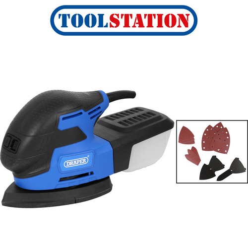 Draper 220W Detail Sander 240V 
