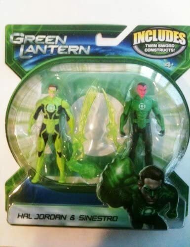 Green Lantern - Hal Jordan & Sinestro 2-pack Action Figure Set by Mattel - Picture 1 of 1