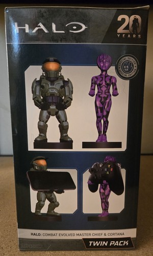 Halo Combat Evolved 20th Anniversary 2pk Cable Guy Phone and Controller Holder - Picture 2 of 6