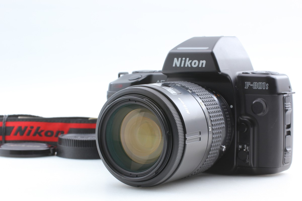 Near MINT w/ Strap] Nikon F-801s Film Camera AF Nikkor 35