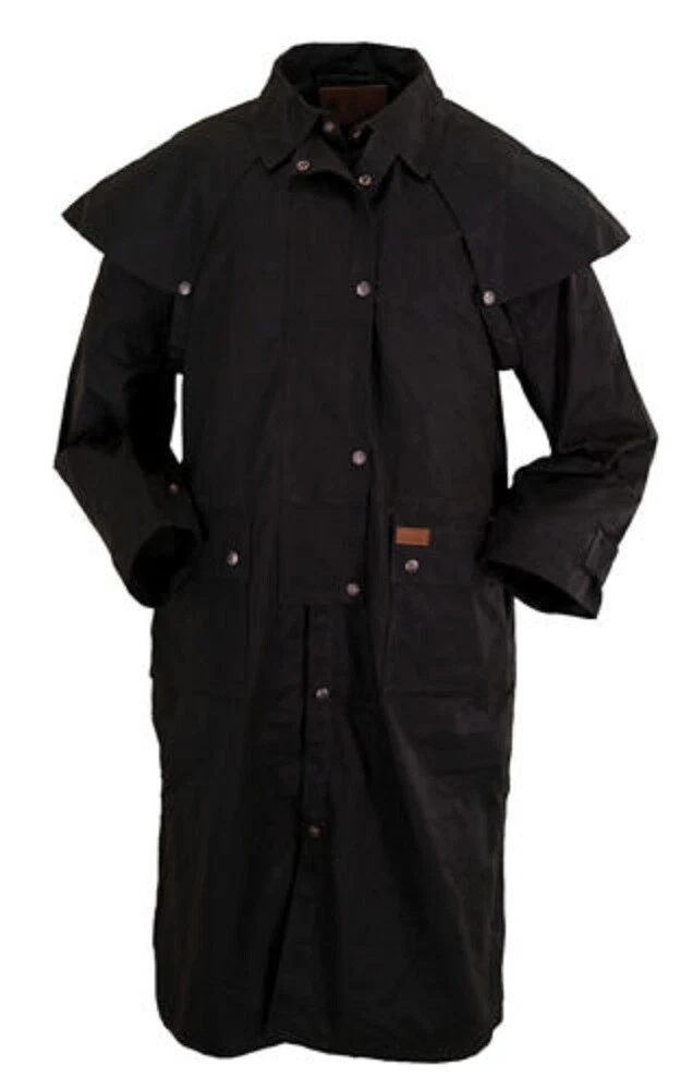 Oilskin duster with liner sale