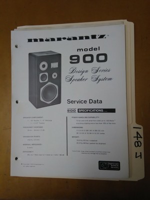 marantz 900 speakers