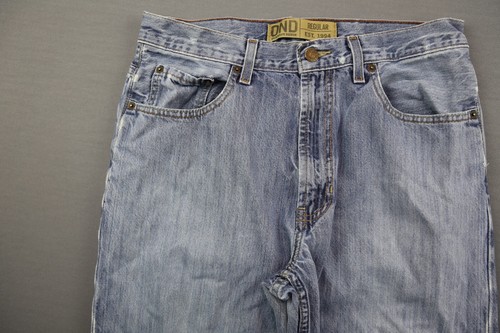 Vintage Herren 2006 Old Navy Denim Jeans Straight Distressed Gr. 32x30 (Msr 32x28) - Bild 3 von 9