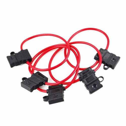 100 Pack 10 Gauge ATC Blade Fuse Holder Car Audio Automotive 12 Volt - Picture 6 of 6