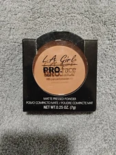 LA Girl Pro Face HD Matte Pressed Powder #GPP612 Warn Carmel B41
