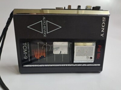SONY TCM-9 オートリバースカセットレコーダー Vintage Sony TCM 9 Cassette Corder Player Walkman Japan | eBay