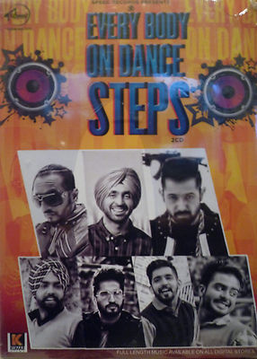 EVERY BODY ON DANCE STEPS - PUNJABI / BHANGRA CD - (2-CD - SET).