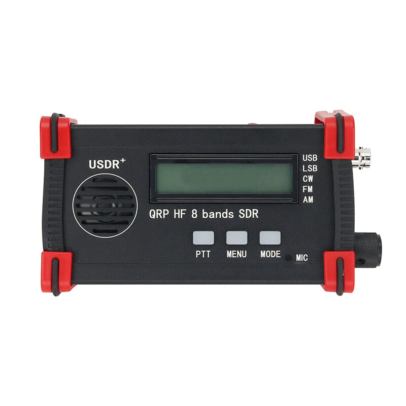 Handheld USDX USDR HF QRP SDR Transceiver SSB/CW 8-Band 5W DSP SDR +Battery+ Mic - Image 2 of 4