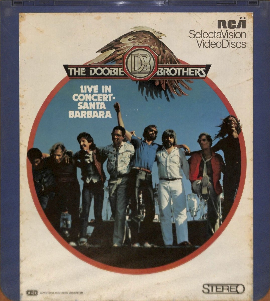 Doobie Brothers-Live Santa Barbara (1982) CED RCA SelectaVision