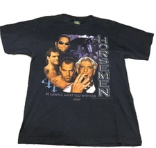 Vintage WWF WCW 4 Four Horsemen Shirt L  Wrestling Mongo Steve McMichael Flair