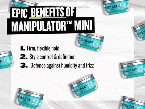 Bed Head by TIGI Manipulator Texturising Putty with Firm Hold Travel Size 30g - 第 6/7 張圖片