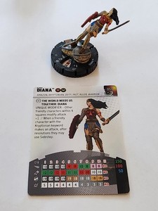 DC Heroclix - *Bent Sculpt* Diana 059, Masters of Time set