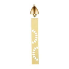NOUSAKU Japanese Wind Chime Brass Sunflower Furin Takaoka Made in Japan NEW