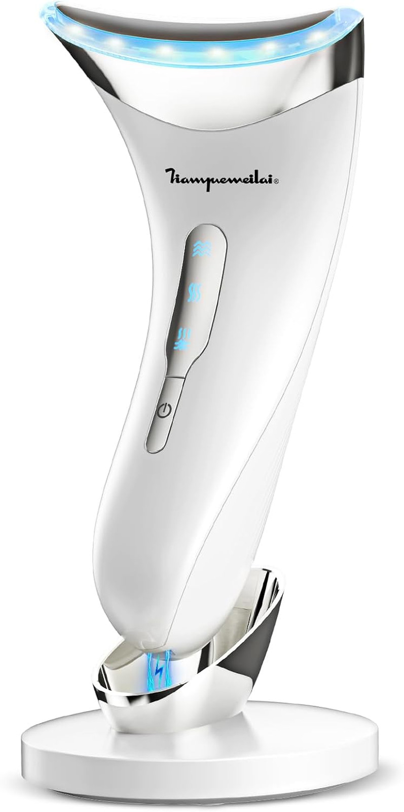 Massaggiatore Viso Antirughe Lifting Elettrico: Dispositivo Di Bellezza Con 3 Mo
