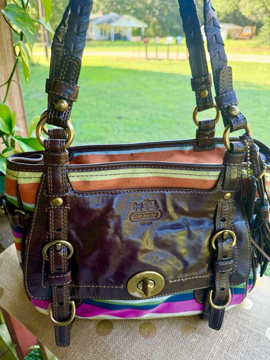 Coach Legacy Striped Bags & Handbags for Women for sale - eBay