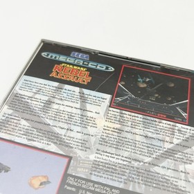 Sega Mega CD STAR WARS REBEL ASSAULT Game & Instruction Booklet - BOXED
