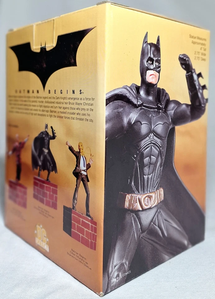 DC Direct Batman Begins Christian Bale Mini-Statue, Gentle Giant Studios, NIB - Image 4 of 4