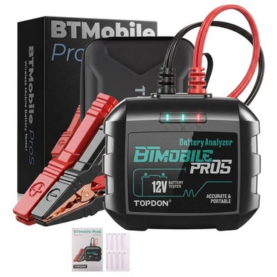 TOPDON BTMobile Pros 12V Battery Analyzer for Cranking/Charging/Ripple Test
