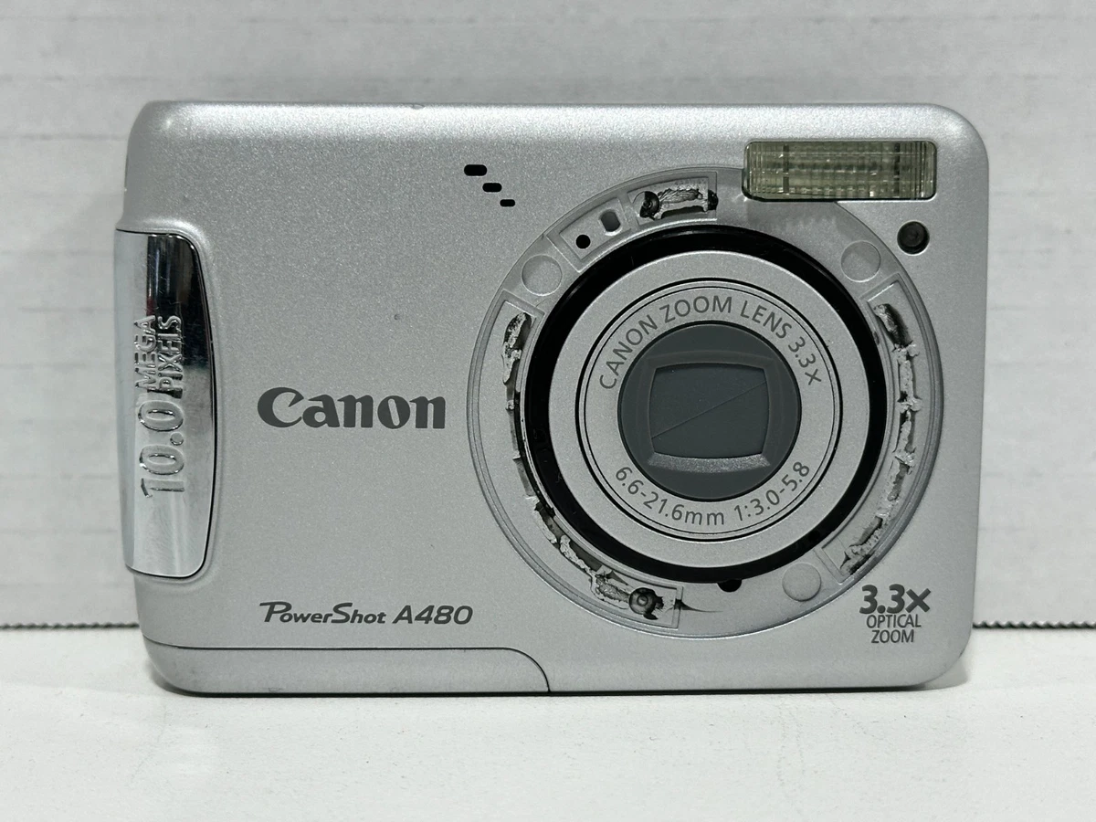 Canon PowerShot A480 シルバー Canon PowerShot A480 Digital Cameras for sale | eBay