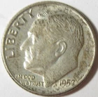 1957-D Silver Roosevelt Dime - 90% Silver - #11315-24
