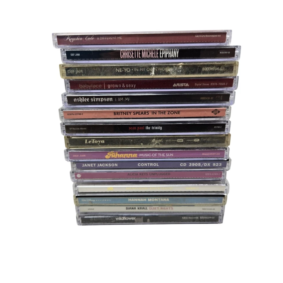 CD Lot Of 29 Various Artists R&B POP Keyshia Cole Neyo Janet Jackson Rihanna  - Image 3 of 4