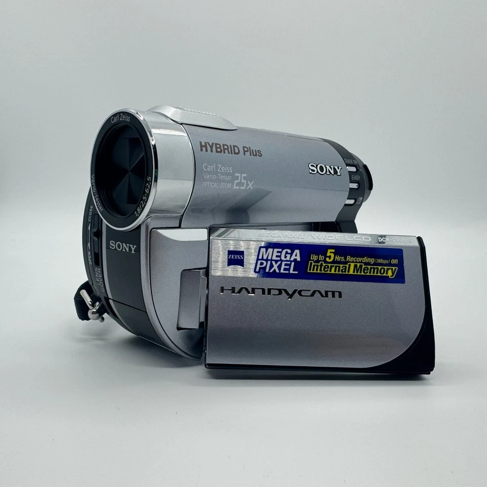 Sony Handycam DCR-DVD-810E Hybrid Plus Mini DVD Video Camera **NO CABLES** - Image 3 of 4