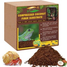 New Best ZeeDix 10LBS Coconut Fiber Substrate 100 Organic Husk Coco Coir Brick