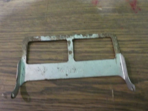 vintage marx willy jeep windshield holder for parts