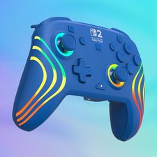 Image of Turtle Beach Afterglow Wave Blue Wireless RGB NINTENDO SWITCH Gaming Controller