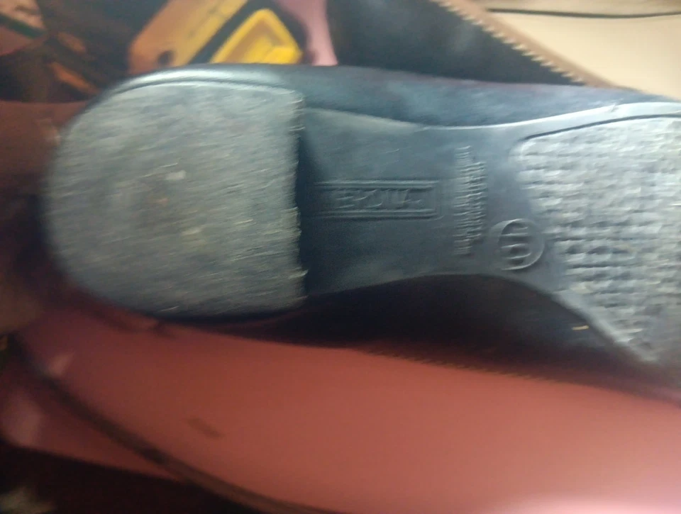 Merona por TARGET. TALLA 10. PEEP TOE. NEGRO Y BRONCEADO Foto 3 de 4