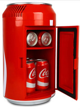 Coca-Cola Mini Fridge 5.4L, Can Cooler, Table Top Small Fridge|Amazon Return