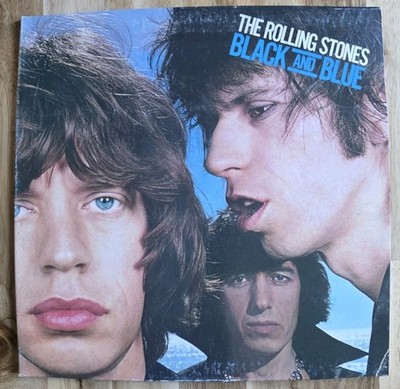 The Rolling Stones Black and Blue Vinyl COC79104 1976 1st Press Monarch Hulko 