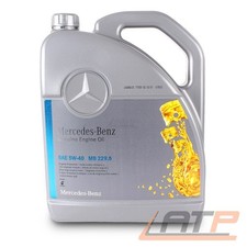 ORIGINAL FÜR MERCEDES BENZ 5 L LITER MOTORÖL 5W-40 MB 229.5 MOTOREN-ÖL ORIGINAL FÜR MERCEDES BENZ 5 L LITER MOTORÖL 5W-40 MB 229.5 MOTOREN-ÖL
