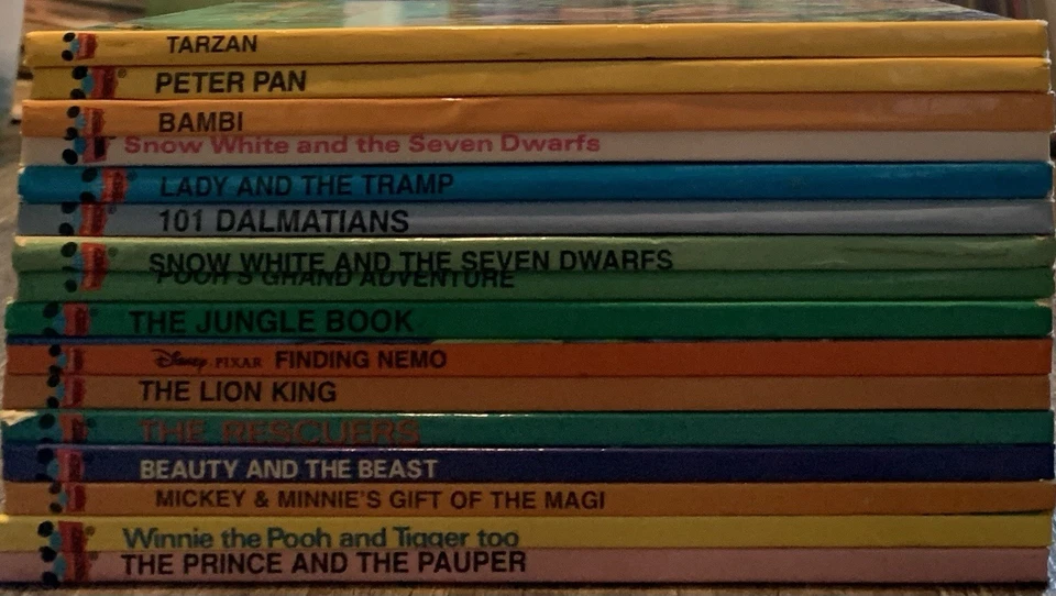 Lot Of 15: 1st Edition Walt Disney’s Wonderful World Of Reading Books Set; GOOD! - Image 3 of 3