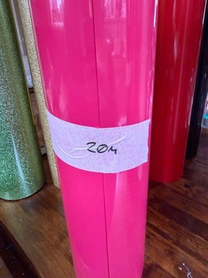 Schnäppchen Abschlussverkauf - hellrosa matt HTV - 20m Rolle x 500mm breit