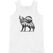 'Mountain Wolf' Adult Vest / Tank Top AV052743