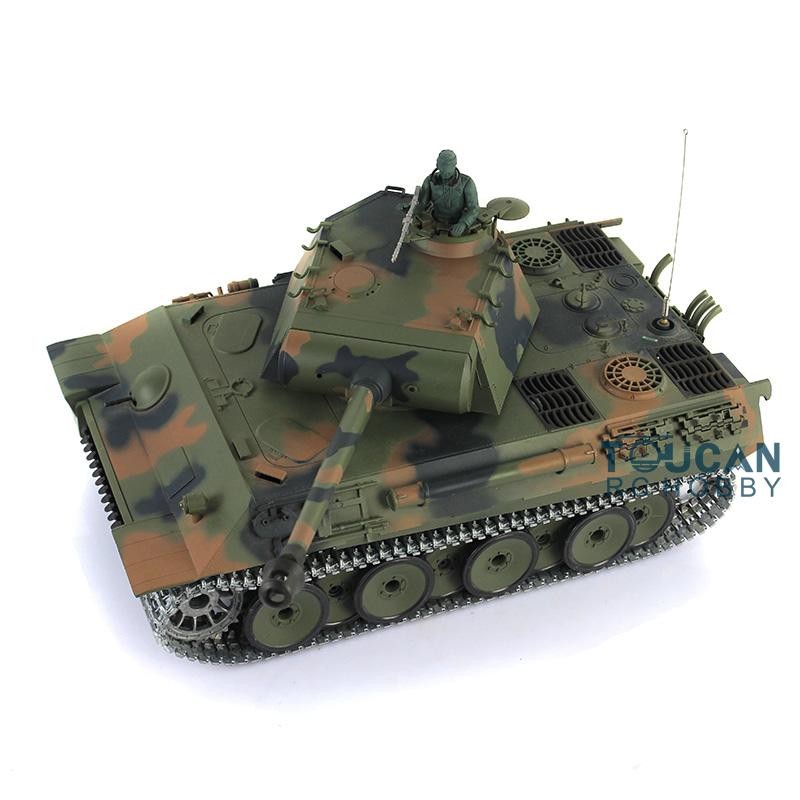 Henglong 1/16 Scale 7.0 Upgraded Metal Version German Panther V RTR RC Tank 3819