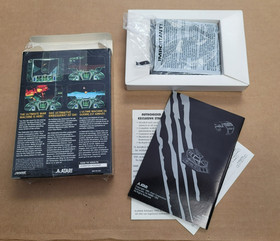 Hover Strike Atari Jaguar Complete In Box CIB Near Mint Reg Card Overlay