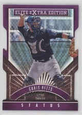 2015 Panini Elite Extra Edition Status Purple Die-Cut /150 Chris Betts #53 v6p