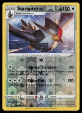 Staraptor 147/189 Rare Darkness Ablaze Pokemon Reverse Holo Lightly Played