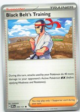 Black Belt's Training 099/131 Prismatic Evolutions NM Pokemon TCG