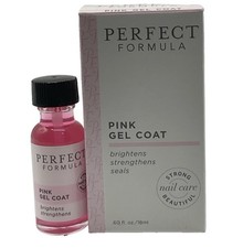 NEW Perfect Formula Strengthens & Brightens Gel Nail Polish - 18ml (Pink)