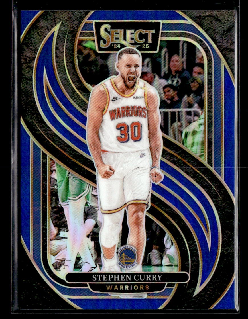 2024-25 Panini Select #143 Stephen Curry Blue Prizm | eBay