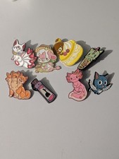 Cute Kawaii Character Enamel Lapel Pin Set Lo...