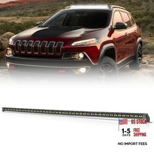 CREE LED Light Bar, 200W Single Row Flood Beam Off Road Driving Lights 40 Inch
