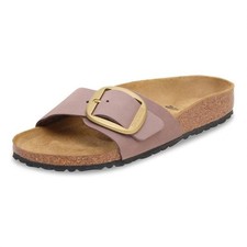 Birkenstock Women's Madrid Big Buckle Sandal Faded Purple